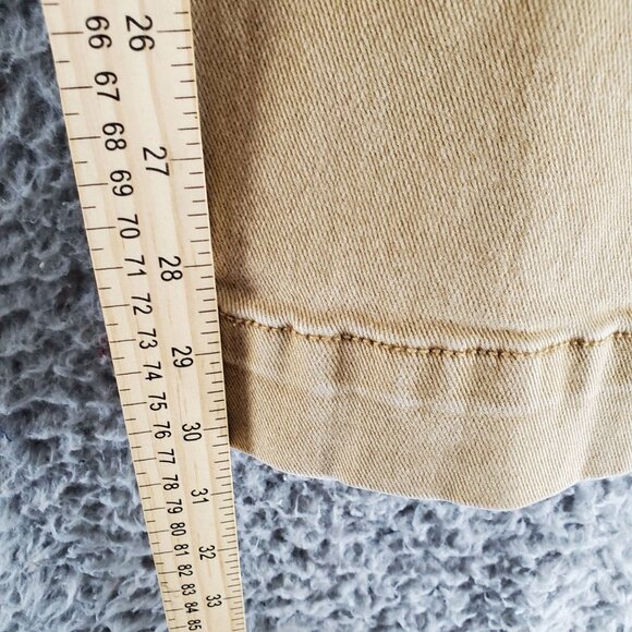 Risen Jeans Womens 13/31 Tan Brown Stretch Denim Flared - Picture 7 of 10